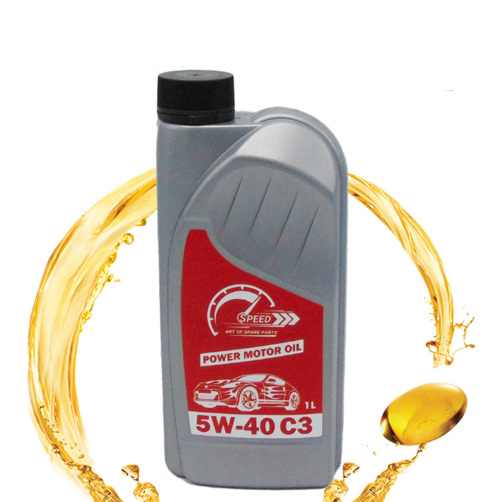 Olio motore SPEED 5W40 C3, lt.1, per auto  Ricambi auto SMC